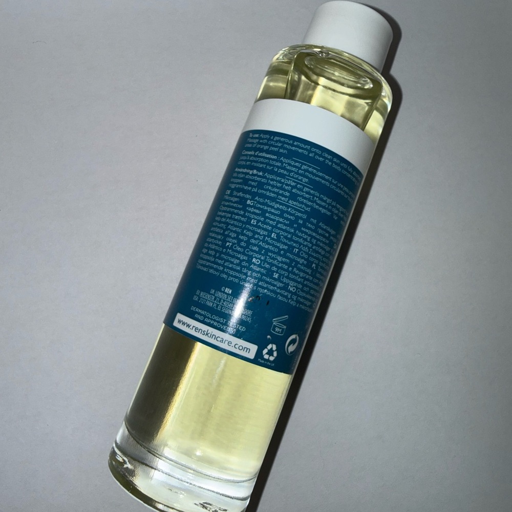 NEW REN Atlantic Kelp & Microalgae Anti-Fatigue Toning Body Oil - 3.3 oz - Picture 3 of 7